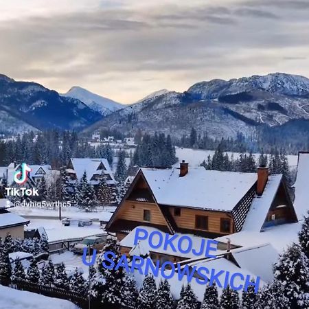 Pokoje U Sarnowskich Kościelisko Eksteriør bilde