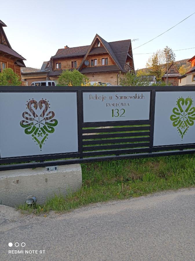 Pokoje U Sarnowskich Kościelisko Eksteriør bilde