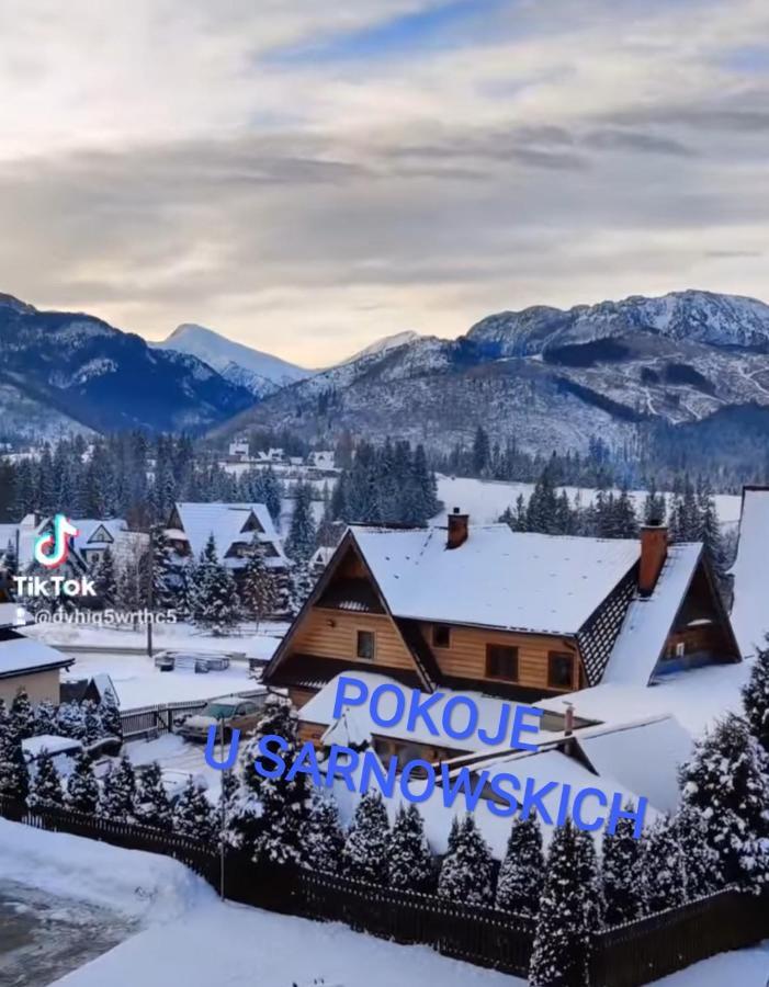 Pokoje U Sarnowskich Kościelisko Eksteriør bilde